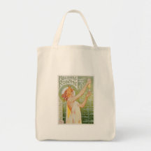 Arte del anuncio de la bebida del vintage de Robet Bolsas