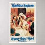 Arte del anuncio de la comida del vintage del café posters