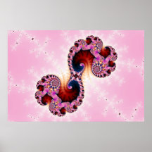 Arte del fractal de los géminis impresiones