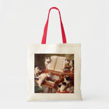 Arte del gato del vintage:  El decreto de los gati Bolsa