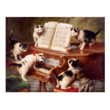 Arte del gato: El decreto del gatito Postal