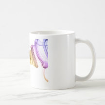 Arte del humo del arco iris tazas