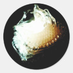 Arte del laboratorio pegatinas redondas