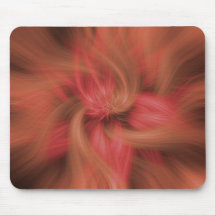arte del mousepad_Abstract - viento (rojo) Tapetes De Raton