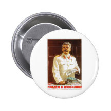 arte del poster de stalin pins