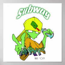 arte del subterráneo poster