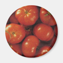 Arte del tomate imán de nevera