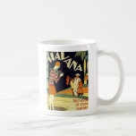 Arte del vintage de la cubierta del art déco de La Taza De Café