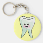 Arte dental del diente de Kawaii Llavero