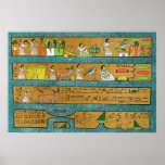 Arte egipcio de la pared impresiones