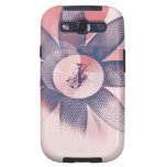 Arte floral banal Mongram Samsung Galaxy SIII Funda