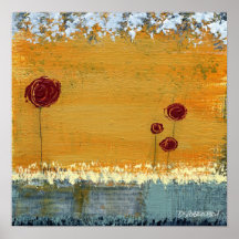 Arte floral poster