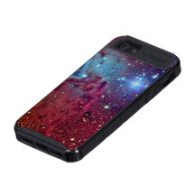 Arte fresco de la galaxia iPhone 5 protector