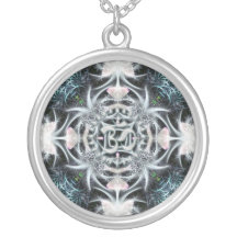 Arte mágico del fractal de Aum Colgante Personalizado