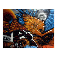 arte Melbourne de la calle Postales