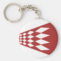 Arte moderno de Argyle Llaveros