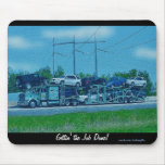 Arte Mousepad del camión del transportador del coc