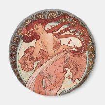 Arte Nouveau - danza Imán Para Frigorifico