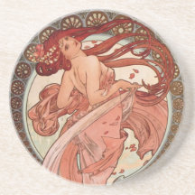 Arte Nouveau - danza Posavasos Manualidades