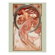 Arte Nouveau - danza Tarjetas Postales
