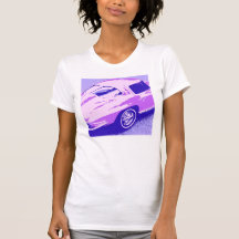 Arte pop de Chevrolet Corvette Camisetas