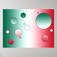 Arte pop de Digitaces: Colores de la bandera de Mé Impresiones