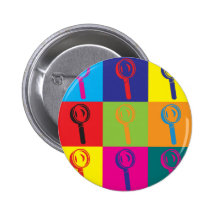 Arte pop de investigación pins