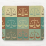 Arte pop de la justicia penal tapete de ratones