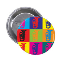 Arte pop de la tuba pin