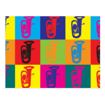 Arte pop de la tuba postal