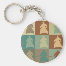 Arte pop del Aikido Llaveros