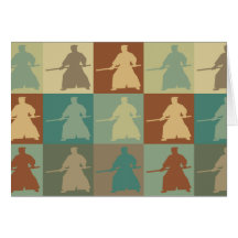 Arte pop del Aikido Tarjeton