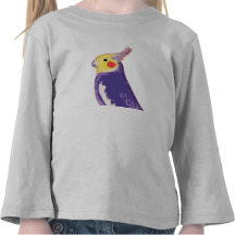 Arte pop del Cockatiel Camisetas