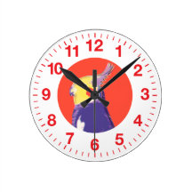 Arte pop del Cockatiel Relojes