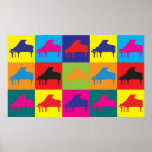 Arte pop del piano impresiones
