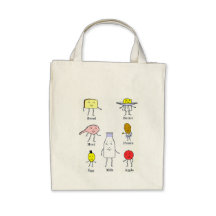 Arte preferido de la cocina del vintage de las com bolsas lienzo
