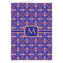 Arte renacentista y artes del monograma tarjetas