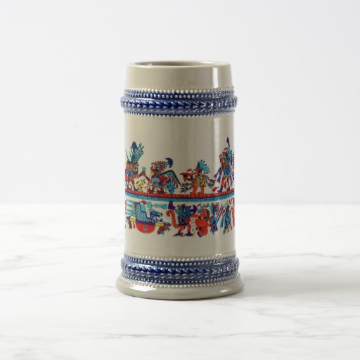 arte replegado del moche tazas de café
