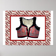 Arte rumano, blusa bordada impresiones