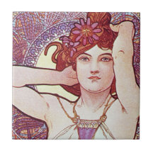 Arte violeta del vintage azulejos ceramicos