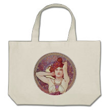 Arte violeta del vintage bolsas de mano