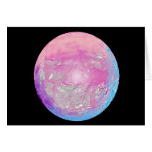 Arte y diseño de CricketDiane de la "teoría planet Tarjetón
