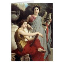 Arte y literatura - William-Adolphe Bouguereau Tarjeton