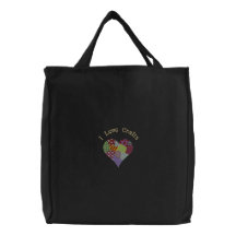 Artes del corazón del remiendo bolsa
