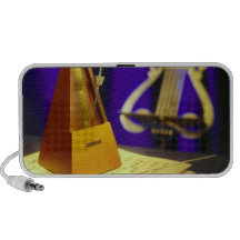 Artes y elementos retros 1 del entretenimiento mp3 altavoces