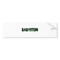 Artículo de Babystein pegatinas de parachoque