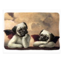 Artículos angelicales del regalo de la querube del tarjeta postal