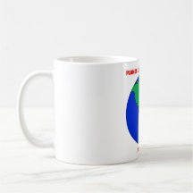 Artículos verdes del planeta taza