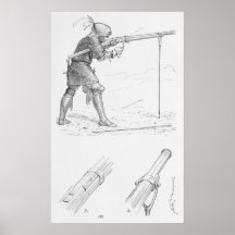 Artillero de la mano posters