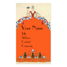 ARTISTA DE MAQUILLAJE DEL DISEÑADOR DE VESTUARIO D TARJETAS DE VISITA